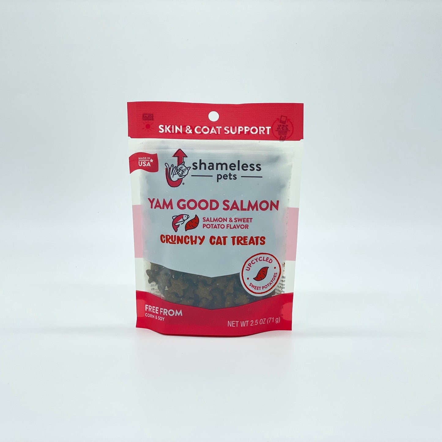 Yam Good Salmon Cat Treats 2.5oz